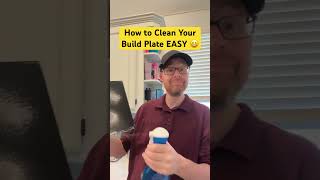 The beginners guide to cleaning your build plate for 3d