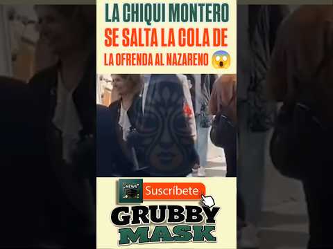 La CHIQUI MONTERO se SALTA la COLA de la OFRENDA al NAZARENO en JAÉN 😱