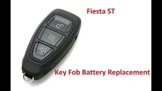 Fiesta ST Key Fob Battery Replacement
