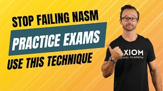 What To Do If You Keep Failing NASM Practice Exams || NASM-CPT Study Tips and Tricks