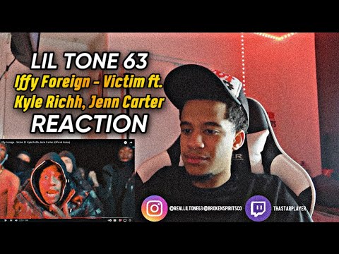 WTF IS THIS🚮Iffy Foreign - Victim ft. Kyle Richh, JennCarter (Official Video) Lil Tone 63 Reaction