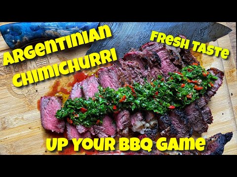 Argentinian Chimichurri Sauce | How To Make | Wills Grill Shack
