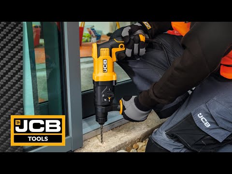 JCB Tools Rotary Hammer Drill | Unleash Precision and Power with Our 4-Mode Hammer Drill!  21-RH1050
