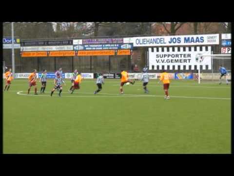 Gemert-Achilles'29 0-1 Topklasse zondag 23Jan 2011