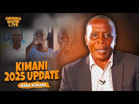OBINNA SHOW LIVE: KIMANI MBUGUA MENTAL HALTH UPDATE - Baba Kimani