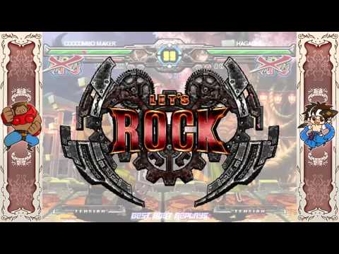 "Best Bout Replays" GGXXACPR - CCCCOMBO MAKER vs HAGAISHI  (1080p HD 60fps)
