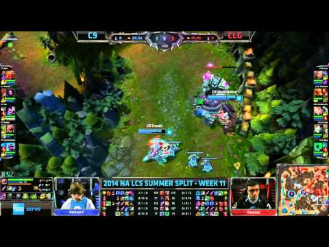LCS NA Summer 2014 W11D3: Cloud 9 vs Counter Logic Gaming (03.08.2014)
