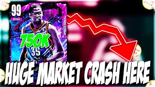 HUGE MARKET CRASH HAPPENING RIGHT NOW IN NBA 2K23 MYTEAM! WHEN TO SELL YOUR CARDS!
