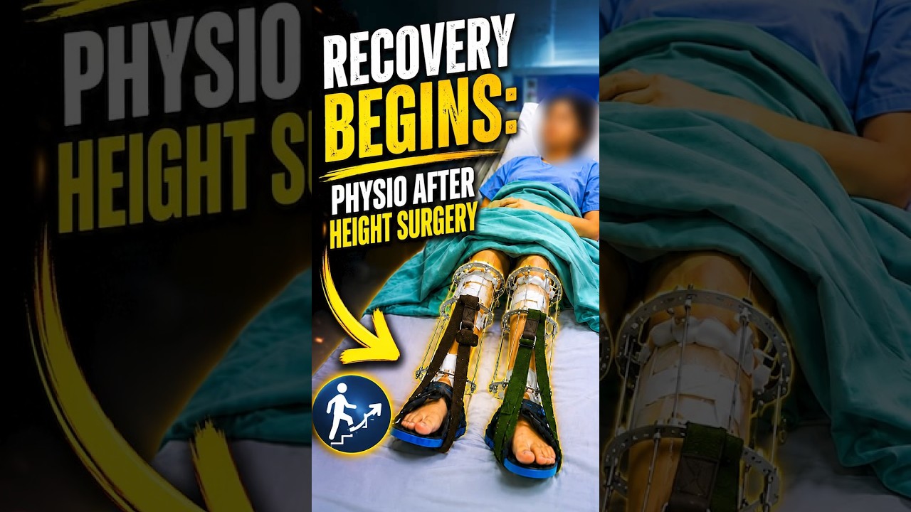 Recovery Begins: Physiotherapy After Height Surgery | Limb Lengthening Recovery Journey