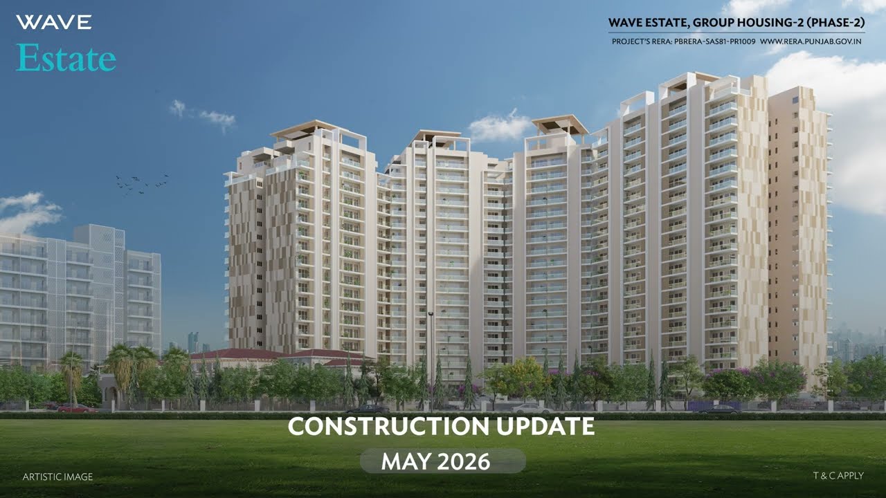 April 2026 Construction Update – Wave Estate