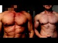 Ripped Doctor vs lean bodybuilder - Ab flexing