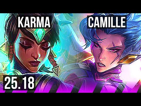 KARMA & Kai'Sa vs CAMILLE & Miss Fortune (SUP) | 2/1/9 | KR Master | 25.18