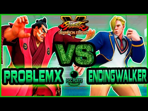 SFV CE: ProblemX (E.Honda) vs EndingWalker (Ed) 🔥 Battle Lounge 🔥 Street Fighter 5