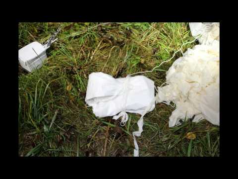 Radiosonda RS92 z Lindenbergu - Mniszków 29.10.2016