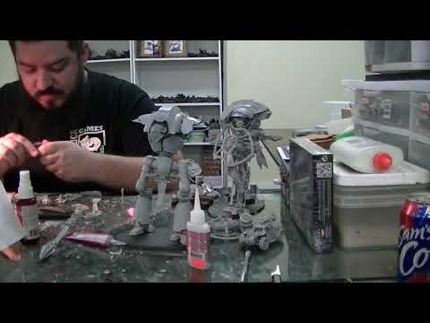 Knight Lancers from Forge World magnetized- Blue Table Painting