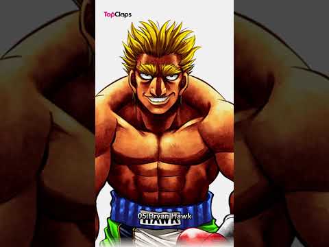 Top 10 Strongest Characters in Hajime no Ippo #hajimenoippo #anime #strongest #character