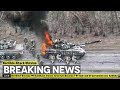 Horrible!! Russian FPV kamikaze drones destroyed Russian T-90 tank and 50 personnel near Avdiivka