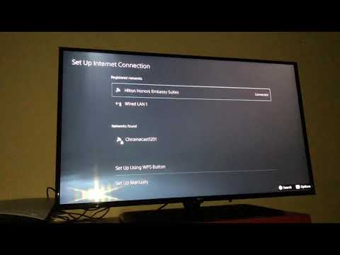 1st YouTube video about how to connect ps5 to hotel wifi