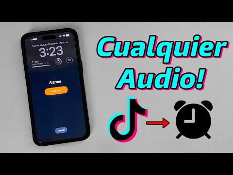 Como poner un audio de TikTok como tono de alarma en iPhone ⏰🎵