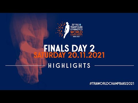 Highlights Day 2 - 2021 Trampoline Gymnastics World Championships, Baku (AZE)