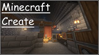 【Minecraft Create】丸石製造機を作りたい。
