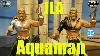 McFarlane DC Multiverse Aquaman (JLA) 7-inch Action Figure Video