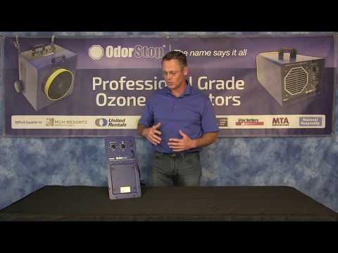 OdorStop OS5000D - Duct-Mounted Ozone Generator with Airflow Sensor and 3 Ozone Plates