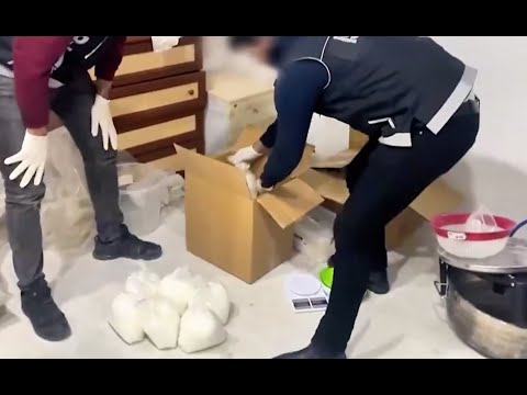 Emniyetten Büyük Operasyon, 880 Kg SKUNK Ele Geçirildi