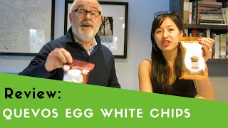Review: Quevos egg white chips