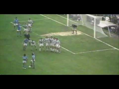 EL GOL IMPOSIBLE DE MARADONA Napoli 1 Juventus 0 FULL HD 1985