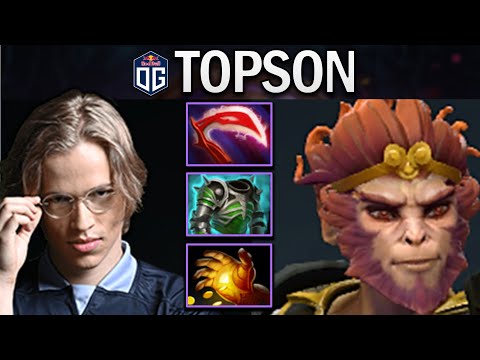 OG.TOPSON MONKEY KING - FAVORITE MID - DOTA 2 7.29 GAMEPLAY