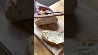 Bow handle bread knife demonstration