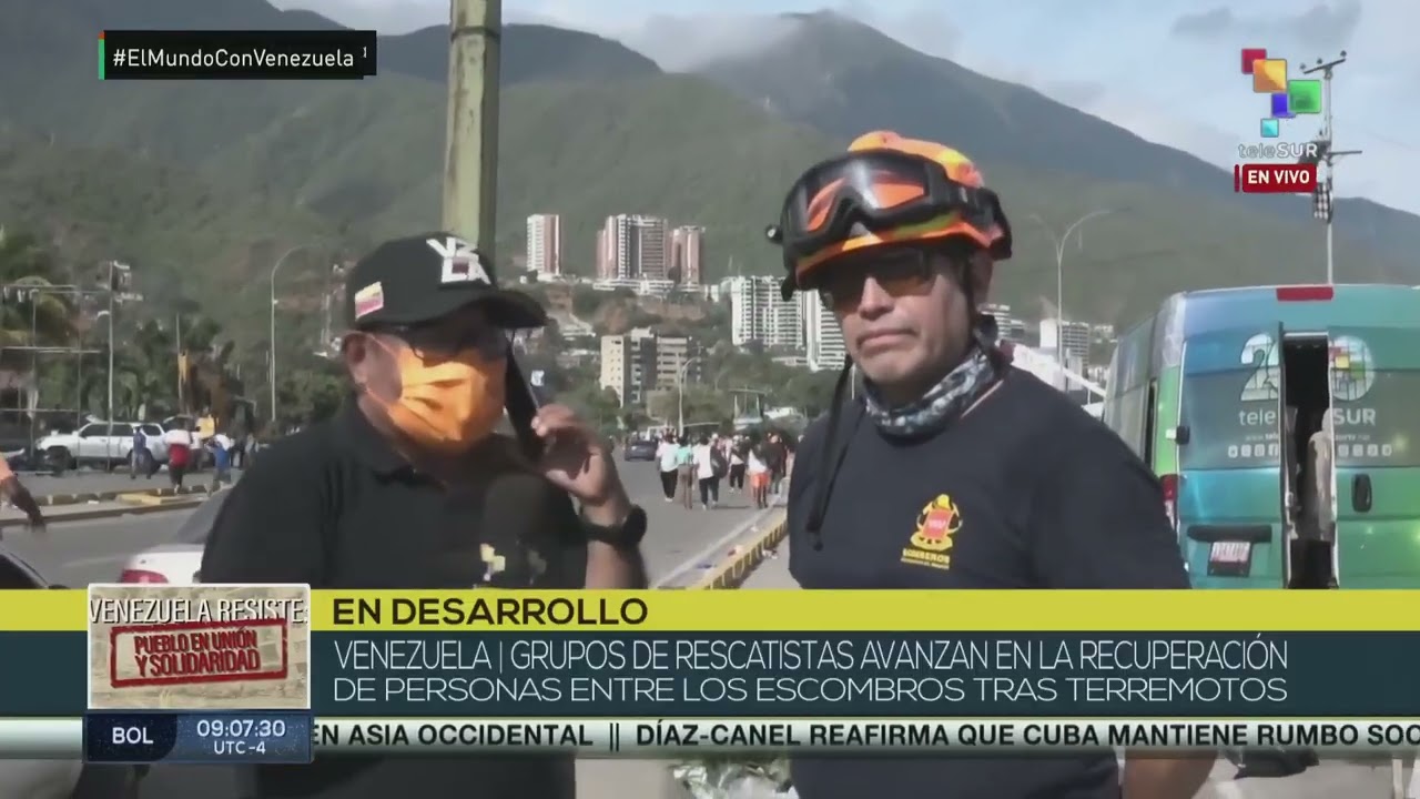 Transmisión en vivo de Telesur este 28 junio 2026 desde la 8:30 a.m., tras terremotos en Venezuela