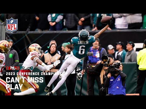 Smitty Caught that Jawn One-Handed!! | Conference Championship