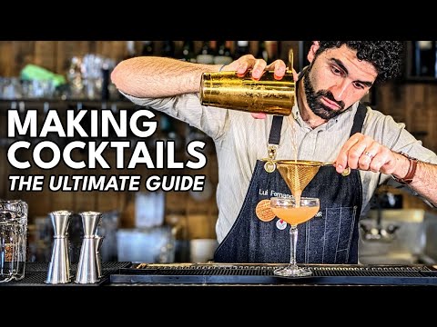 Ultimate Guide to Making Cocktails & Bartending