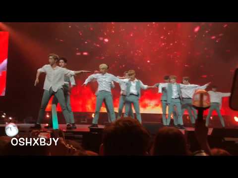 180915 Wanna One 워너원 - Burn It Up 활활 (KBS Music Bank in Berlin) Fancam