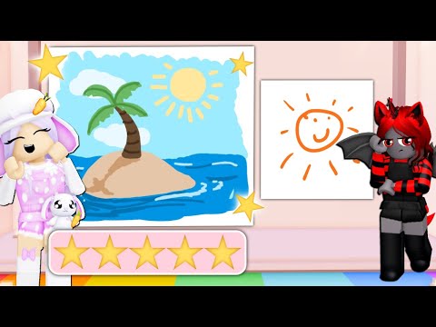 Cutie is Famous in Speed Draw! | Roblox