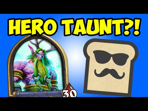 The Best Hearthstone Bug Ever: HERO WITH TAUNT?!