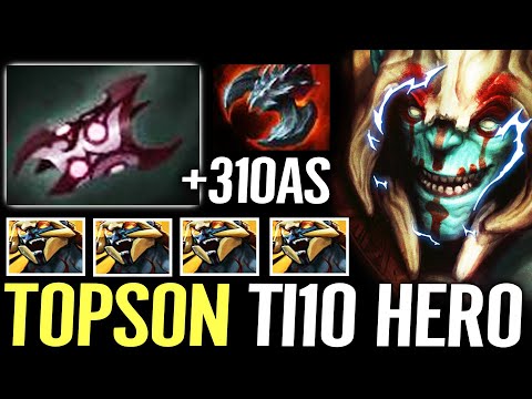 🔥 TOPSON Huskar MID — New Hero Practice for Ti10 Armlet Toggle + Satanic WTF Imba Dota 2 Pro