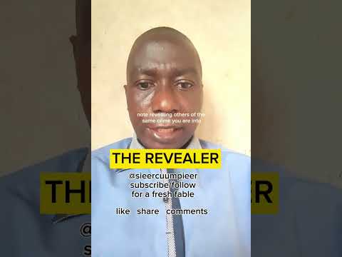 THE REVEALER:Life building fable @sieercuumpieer # #life #motivation #succees #funnyshort #shortfilm