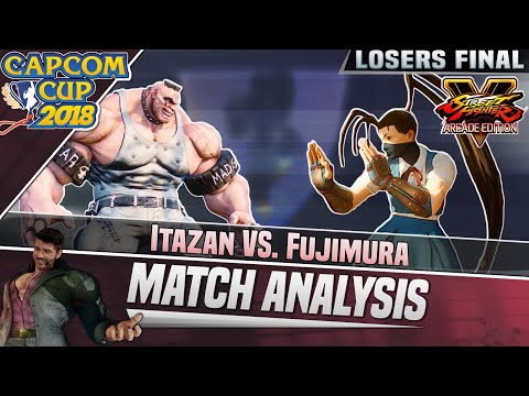 SFV AE Match Analysis: Capcom Cup 2018 TOP 8 LOSERS FINAL - Itabashi Zangeif vs. Fujimura
