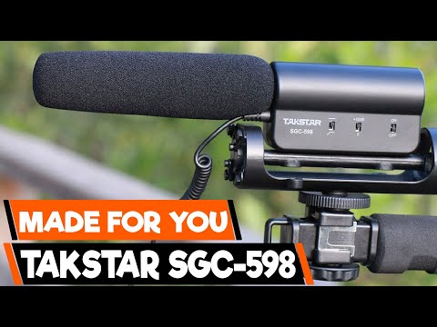 Takstar SGC-598 Review: The $30 Shotgun Mic That Rivals RODE? (DSLR Sound Test)