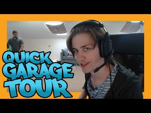 Quick Gaming Room/Garage Tour! (work in progress)