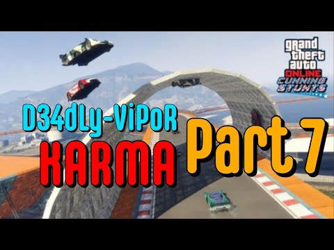 GTA 5 Online - INSTANT KARMA moments on STUNT RACES (Episode: 7)