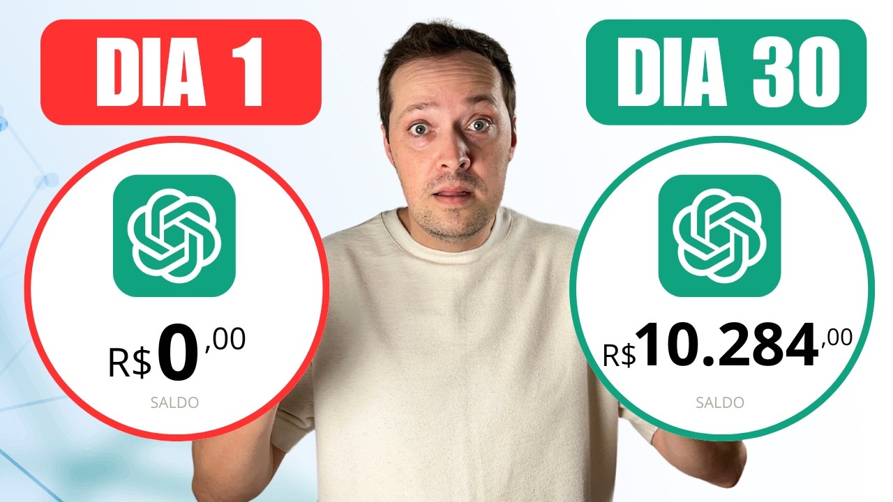 COMO GANHAR ATÉ 10 MIL POR MÊS USANDO O ChatGPT (Passo a Passo Para Iniciantes)