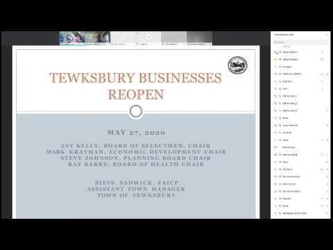 Tewksbury Businesses Reopen - 05/28/2020