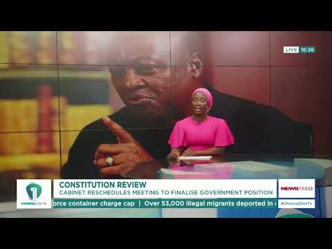 CONSTITUTION REVIEW: Cabinet Meeting RESCHEDULED After Clean-Up Exercise Delay
