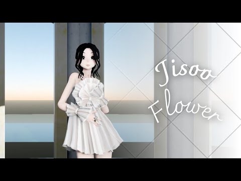 [MMD] Jisoo - Flower (White Ver.)