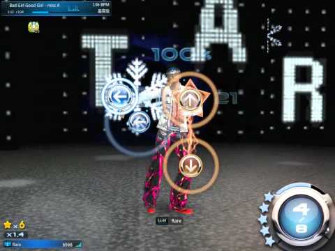 Nurien Mstar Gameplay (China 1st CBT) - Bad Girl Good Girl (EX 100%)