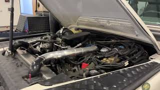 1993 Land Rover Defender NAS “FrankenRover” Engine Compartment